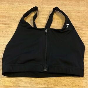 Black Gymshark top. Size small